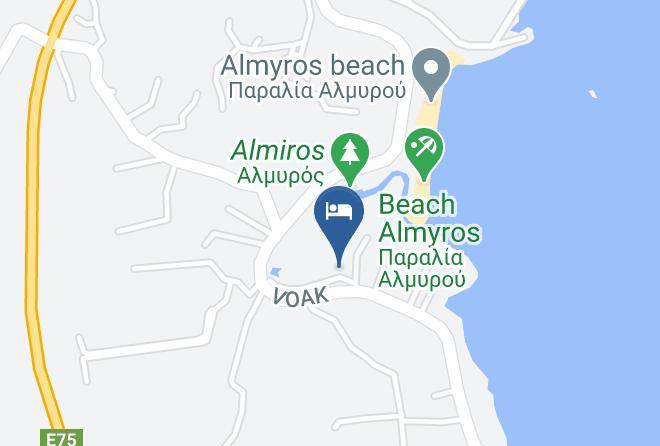 Lasithi - Naiades Almiros River Hotel Maps