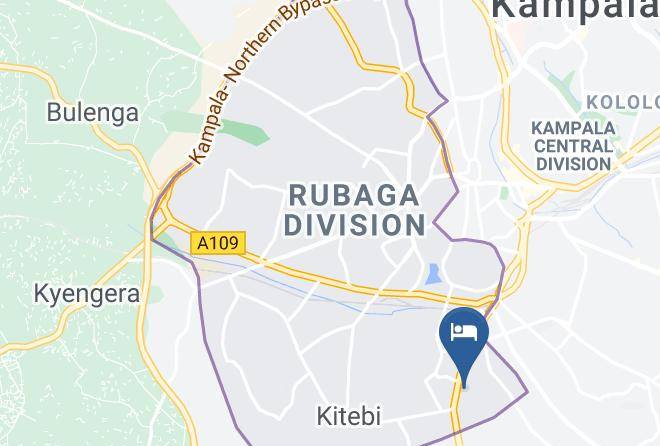 Kampala Cityncil - Naigara Hotel Maps