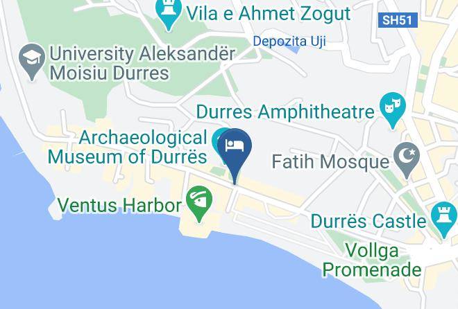 Durres - Nais Beach Durres Maps