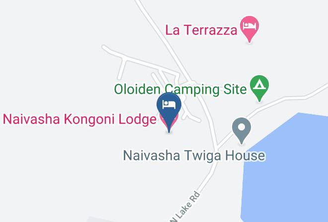 Nakuru - Naivasha Kongoni Lodge Maps