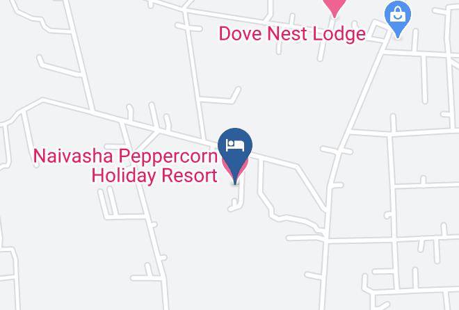 Nakuru - Naivasha Peppercorn Holiday Resort Maps