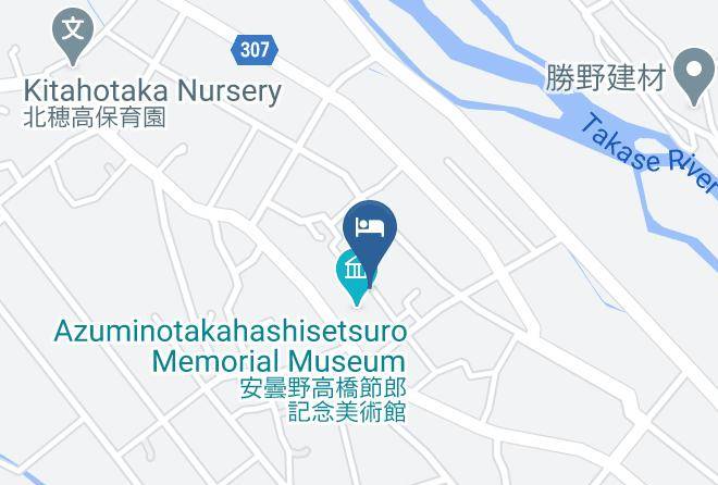 Azumino City - Nakabusa Hot Spring Maps
