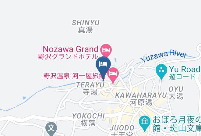 Nozawaonsen Vil Shimotakai District - Nakajimaya Ryokan Maps
