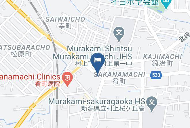 Murakami City - Nakajo Grand Hotel Maps