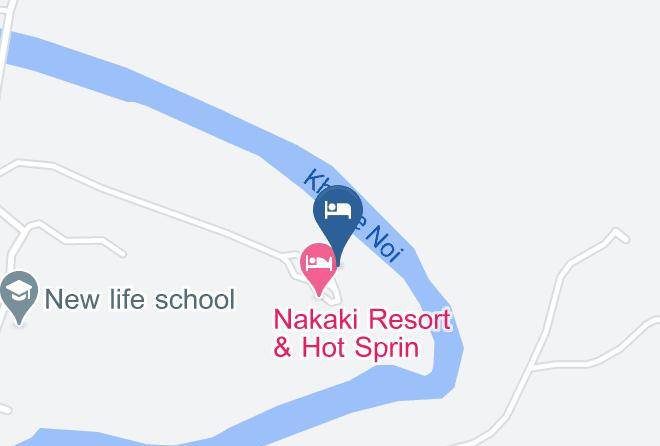 Amphoe Thong Pha Phum - Nakakiri Resort And Spa Maps