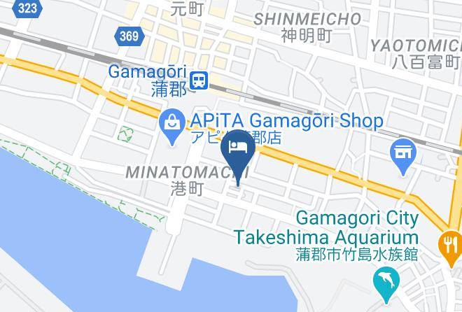 Gamagori City - Nakamura Hotel Maps