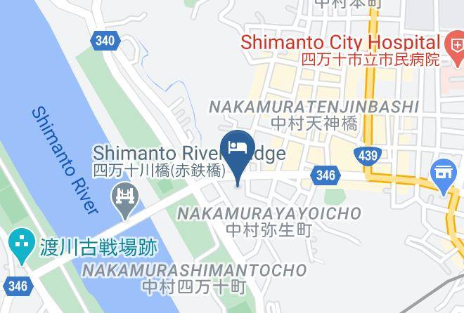 Shimanto City - Nakamura Prince Hotel Maps