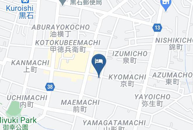 Kuroishi City - Nakamura Ryokan Maps