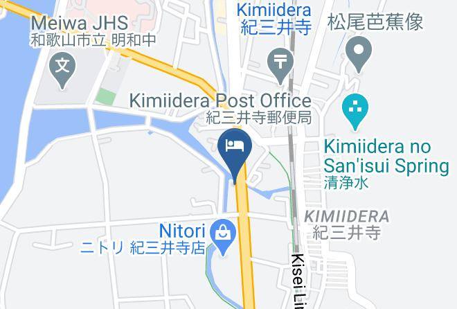 Wakayama City - Nakamuraya Inn Maps