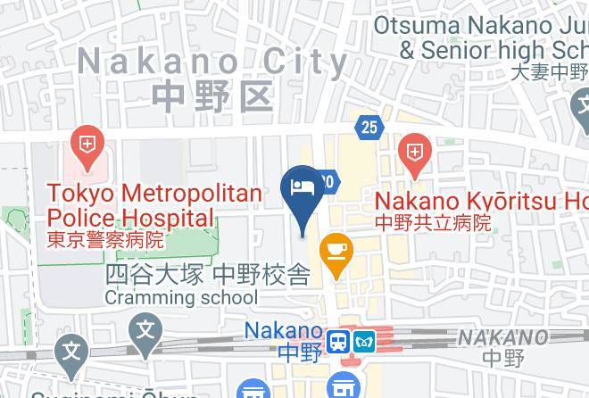 Nakano Ward - Nakano Sunplaza Maps