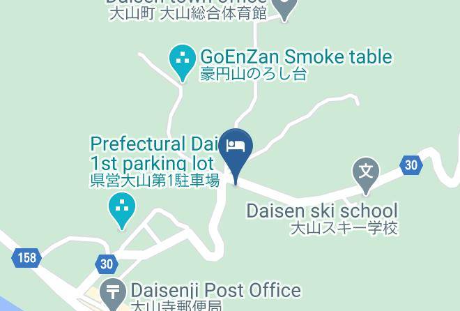 Daisen Townsaihaku District - Nakanohara Ginrei Maps