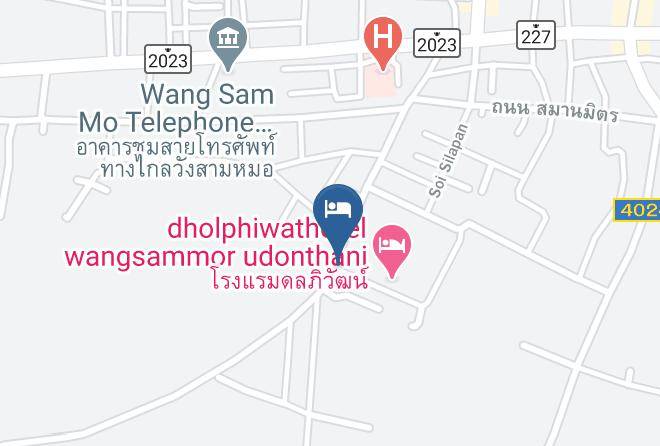 Amphoe Wang Sam Mo - Nakarak Resort Maps