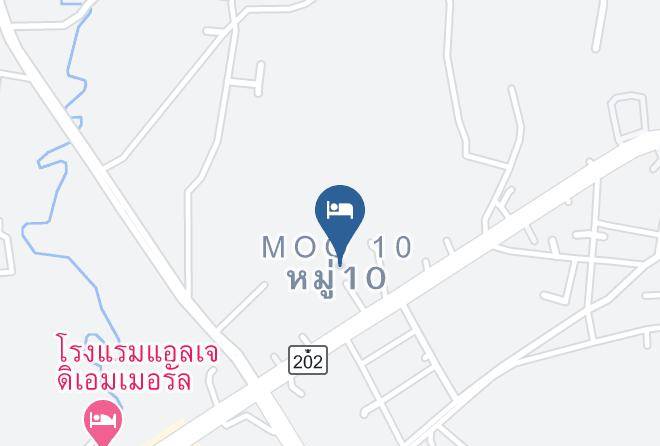 Amphoe Mueang Amnat Charoen - Nakarin Hotel Maps