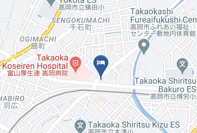Takaoka City - Nakaya Ryokan Maps