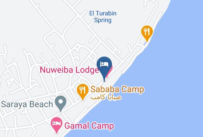 Nuweiba - Nakhil Inn Hotel Maps