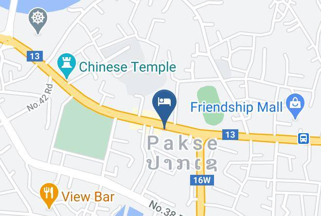 Pakse - Nakhonechampa Hotel Maps