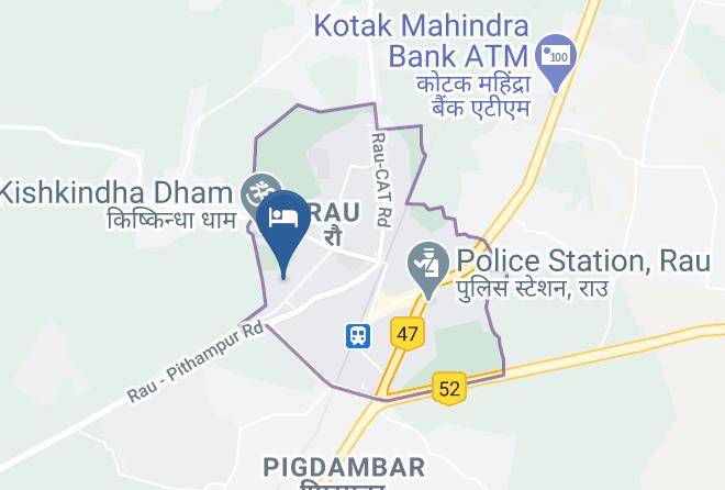 Indore - Nakhrali Dhani Resort & Marriage Garden Maps