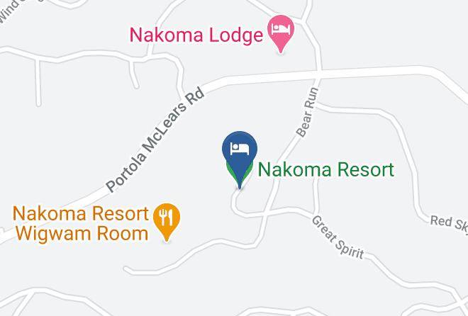 Plumas - Nakoma Resort Maps