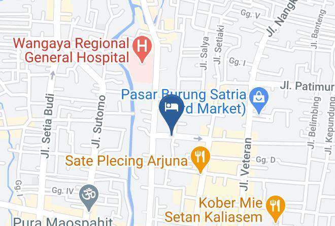 Denpasar - Nakula Familiar Inn Maps