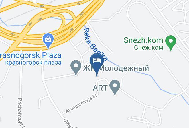 Krasnogorsky District - Nakvartire Sovremennyy Loft V Myakinino Maps