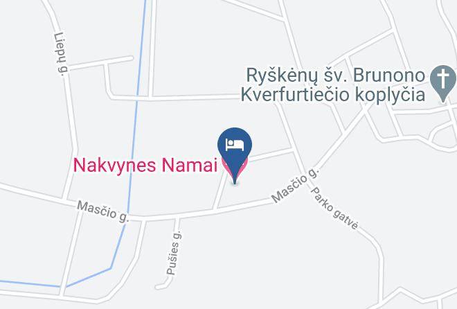 Nakvynes Namai Map
