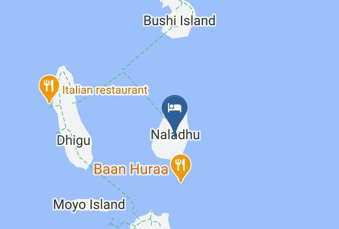 South Male - Naladhu Private Island Maldives Maps