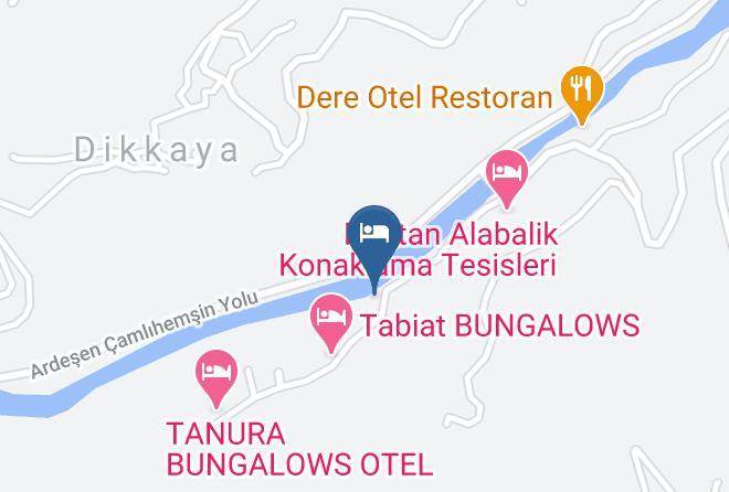 Camlihemsin - Naliya Otel Maps