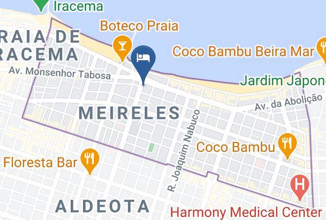 Fortaleza - Nalu Beach Hotel Maps