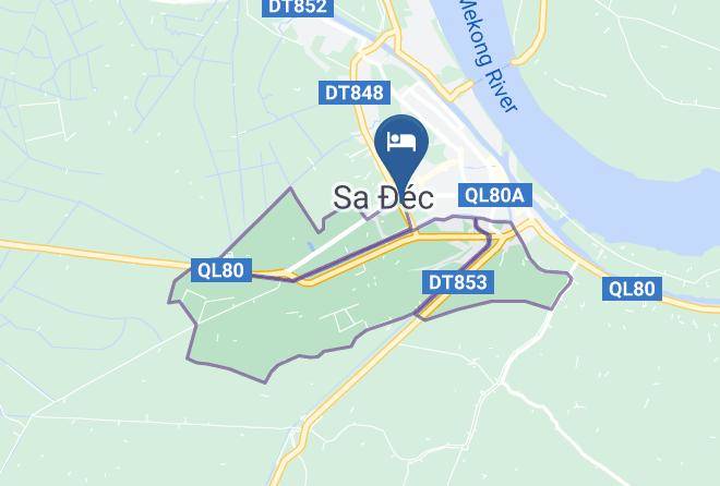 Sa Dec - Nam Phuong Hotel Maps