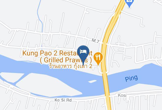 Nam Ping Resorts Map