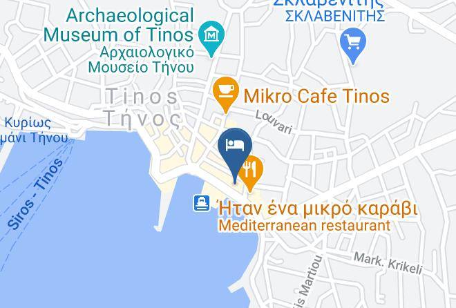 Tinos - Nama Boutique Hotel Maps