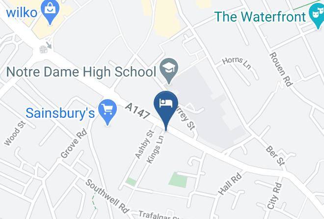 Norfolk - Namaste Palace Hotel Maps