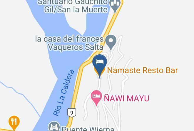 La Caldera - Namaste Resto Bar Maps