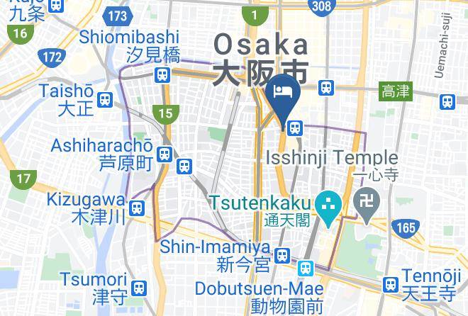 Osaka City Naniwa Ward - Namba Miyabi Maps