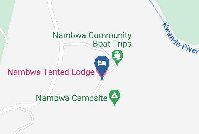 Kongola - Nambwa Tented Lodge Maps