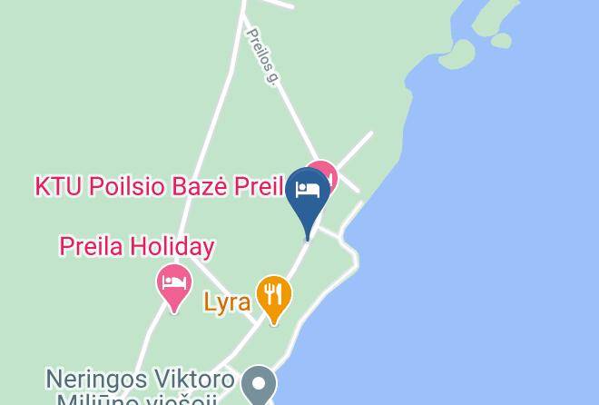 Neringa - Namelis Preiloje Maps