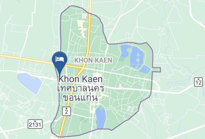 Amphoe Mueang Khon Kaen - Namfah Boutique Maps