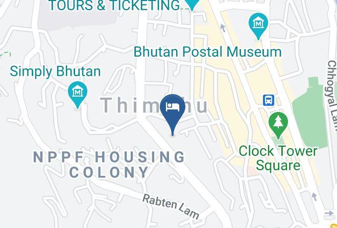 Thimphu - Namgay Heritage Hotel Maps