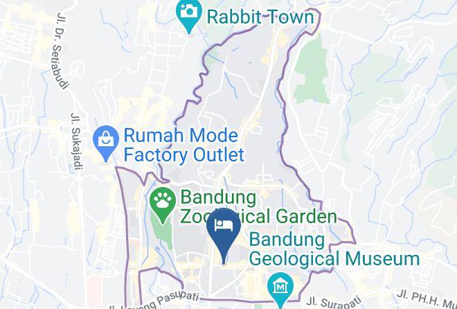 Bandung - Namin Hotel Bandung Maps