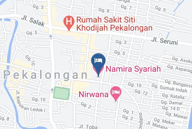 Kota Pekalongan - Namira Syariah Hotel Maps