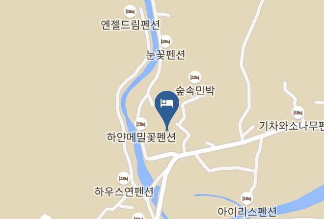 Pyeongchanggun - Namo Pension Maps