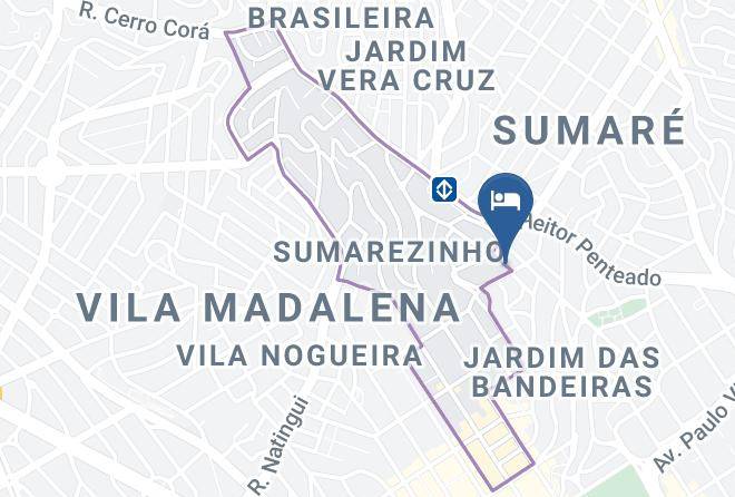 Sao Paulo Pinheiros - Namoa Coliving Maps