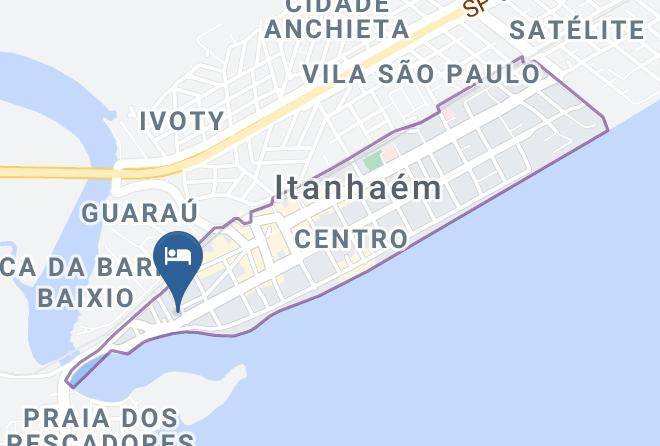 Itanhaem - Namoa Pollastrini Hotel Maps