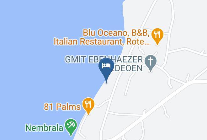 Rote Ndao Regency - Namolilo Surf Hotel Maps