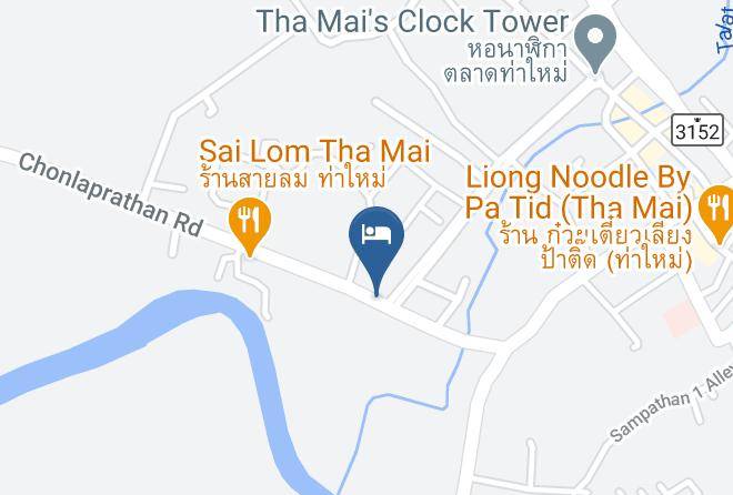 Amphoe Tha Mai - Namphung Resort Maps