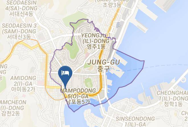 Junggu - Nampo One Motel Maps