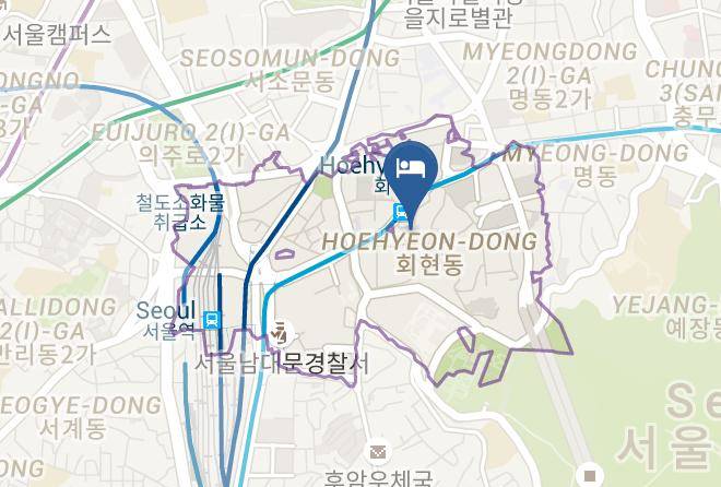 Junggu - Namsan City Hotel Maps