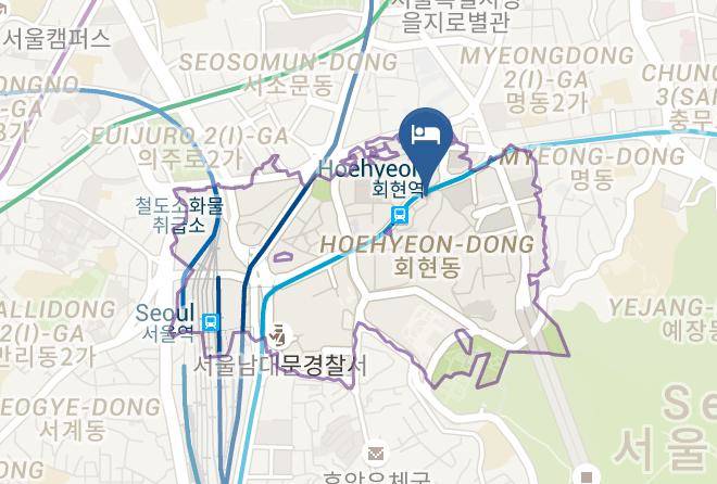 Junggu - Namsan Park Hotel Seoul Maps