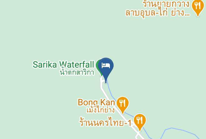 Namtok Sarika Resotel Map