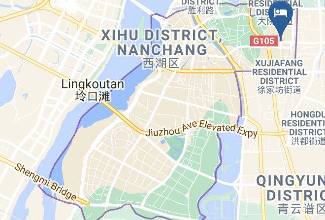 Nanchang - Nan Chang Bai Jia Feng Shang Jiu Dian Maps